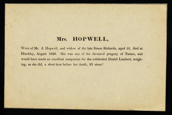 Mrs. Hopwell.