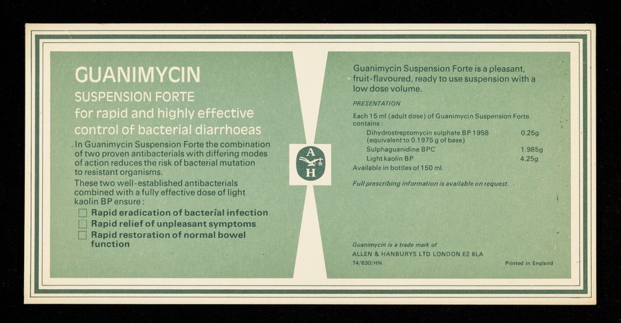 Guanimycin : Buckingham Palace.