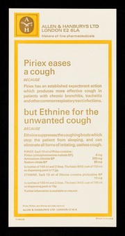 Piriex eases a cough ... : "The Hay-Wain".