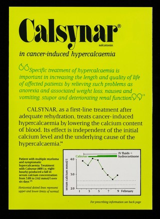 Tender loving care : Calsynar.