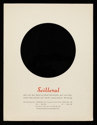 Scilla : Scilloral das aus der Meerzwiebel bereitete, gut verträgliche Herzmittel mit leicht steuerbarer Wirkung.