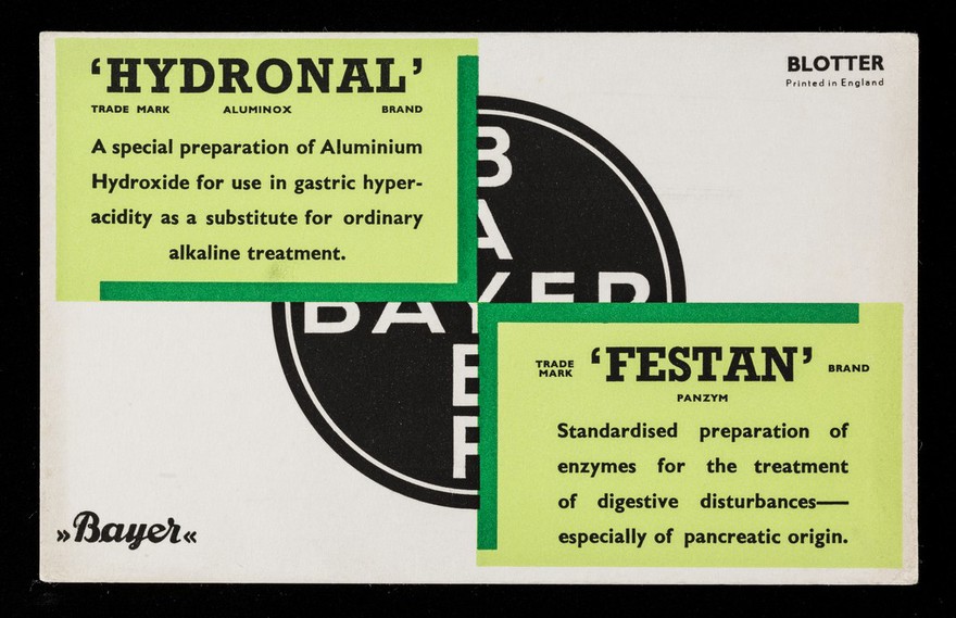 'Hydronal' : 'Festam'.