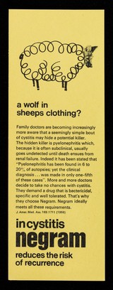 A wolf in sheeps clothing? : in cystitis Negram reduces the risk of recurrence.