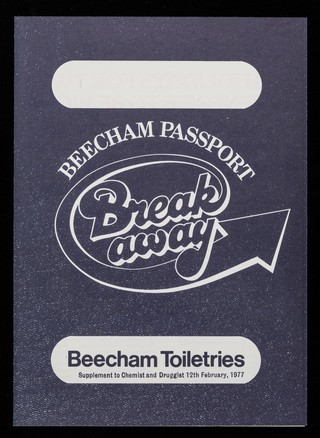 Beecham passport break away : Beecham toiletries.