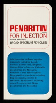 Penbritin for injection : broad spectrum penicillin.