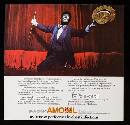 He's back with a better routine : Amoxil a virtuoso performer in chest infections.