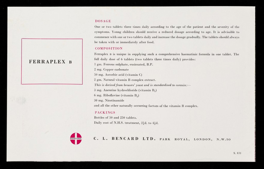 The significance of detail : Ferraplex B. 3, Martineau 1826-1869.