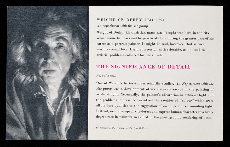 The significance of detail : Ferraplex B. 4, Wright of Derby 1734-1794.