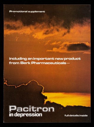 Promotional supplement including an important new product from Berk Pharmaceuticals - Pacitron in depression full details inside.