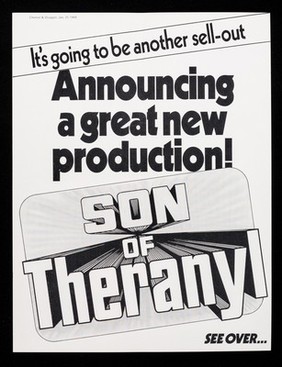 It's going to be another sell-out : announcing a great new production! Son of Theranyl.