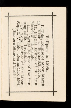 Hazeltine's pocket book almanac 1895 : 17th series / E. T. Hazeltine.