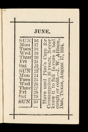 Hazeltine's pocket book almanac 1895 : 17th series / E. T. Hazeltine.