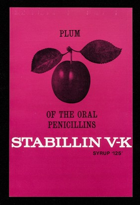 Plum of the oral penicillins : Stabillin v-k Syrup '125'.