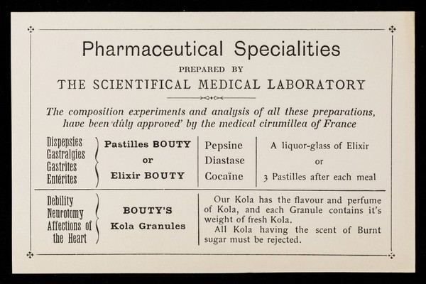 Serum antidiphterique (Roux-Behring System) : prepared by Doctor Villejean.