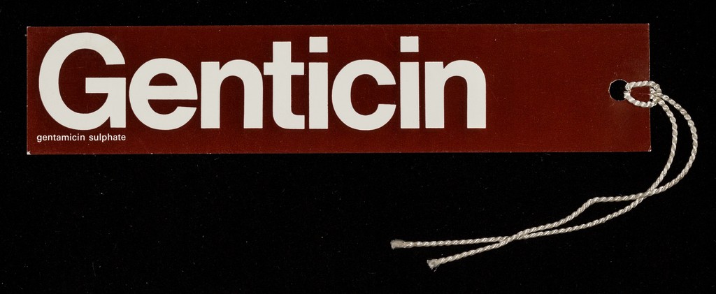 Genticin gentamicin sulphate.