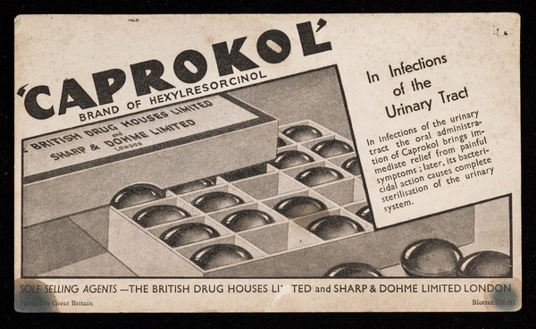 'Caprokol' brand of hexylresorcinol : in infections of the urinary tract.