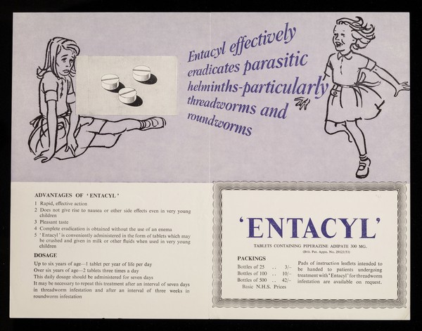 'Entacyl' : a new versatile anthelmintic particularly effective in enterobiasis and ascariasis.