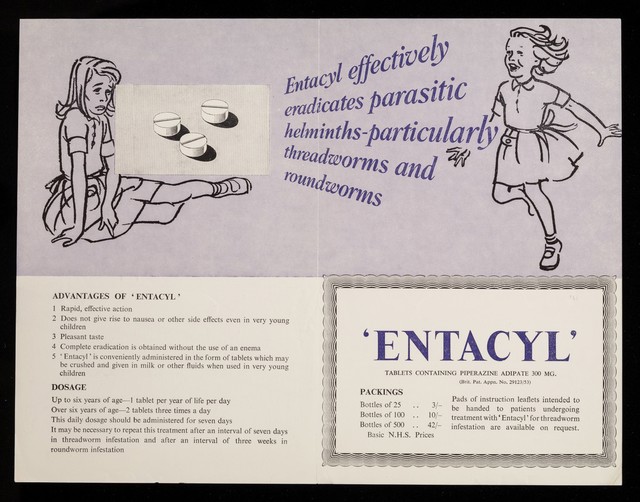 'Entacyl' : a new versatile anthelmintic particularly effective in enterobiasis and ascariasis.