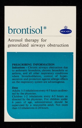 Brontisol : aerosol therapy for generalized airways obstruction.