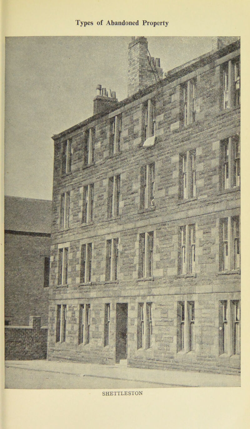 Types of Abandoned Property SHETTLESTON
