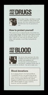 AIDS and you : more people are dying of AIDS every month and they are not only gay men and drug users / Health Education Authority.