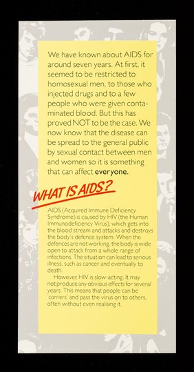 AIDS and sex : what everyone should know / issued by the Health Education Board for Scotland.