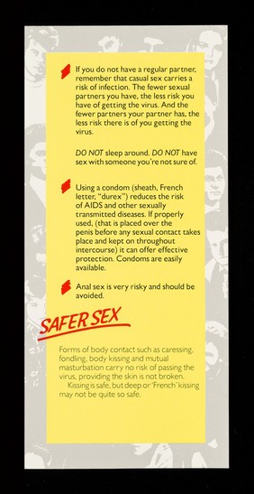 AIDS and sex : what everyone should know / issued by the Health Education Board for Scotland.