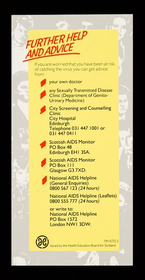 AIDS and sex : what everyone should know / issued by the Health Education Board for Scotland.