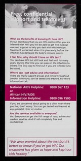 HIV can be treated : take control- take the test / King's College Hospital.