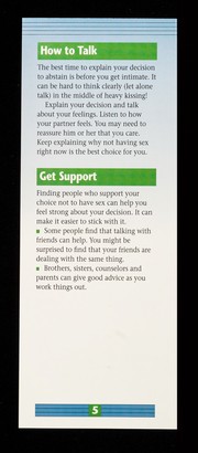 HIV fast facts : abstinence / written by Brian Adams ; illustrations by Ian Akin.