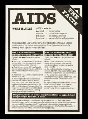 AIDS : the facts / National Union of Students and AVERT.
