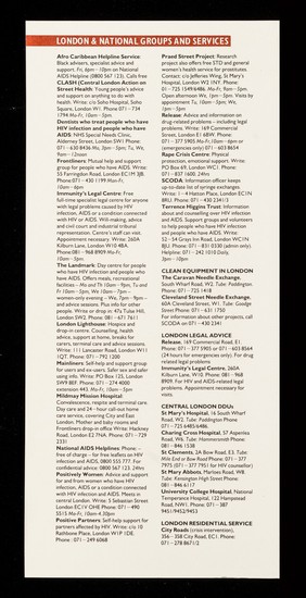 AIDS, the works. Number 1, Using and HIV / Mainliners and Immunity.