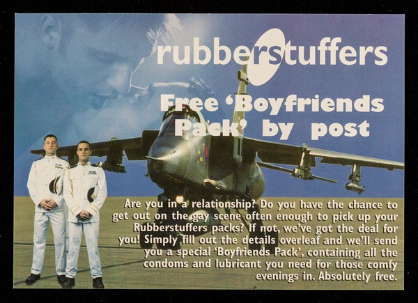 Rubberstuffers : free 'Boyfriends pack' by post / RS Health Ltd.