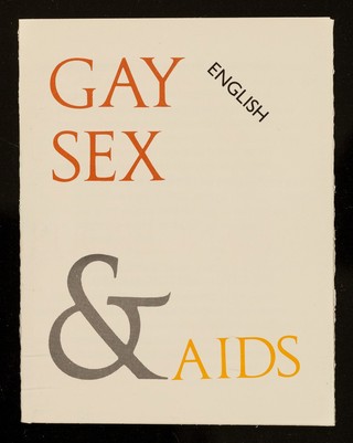Gay sex & AIDS : English / Buro GVO.