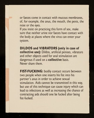 Gay sex & AIDS : English / Buro GVO.