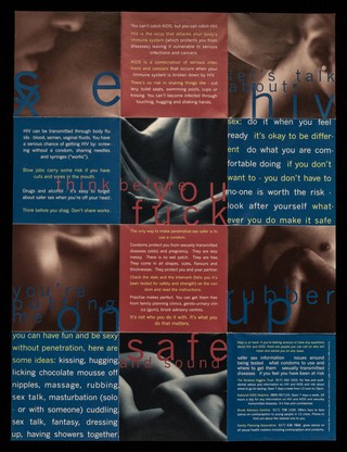 Whatever you do make it safe / Terrence Higgins Trust.