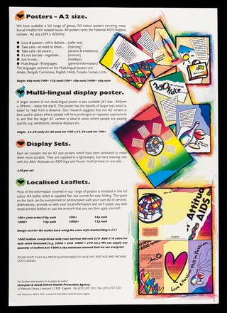 Alter attitudes to AIDS / Liverpool & South Sefton Health Promotion Agency.
