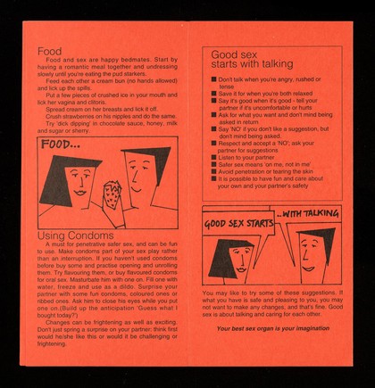 Great safer sex for grown-ups : if you thought that safer sex was boring, or dull, or not 'real' sex, read on / produced by Women's Health Information Mobile ... with assistance from Aidsline, the Health Promotion Service, Enfield Health Authority.