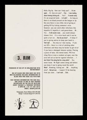 Rim / produced by Big Up in conjunction with Metrothrust ; photography by Sharon Wallace.