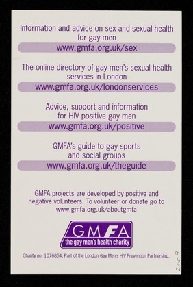 STIs can make HIV easier to catch / GMFA.