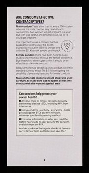 A guide to male and female condoms / Family Planning Association, Pharmacy Healthcare.