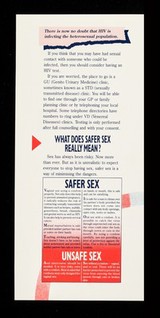 HIV, AIDS and condoms / Durex Information Service for Sexual Health.