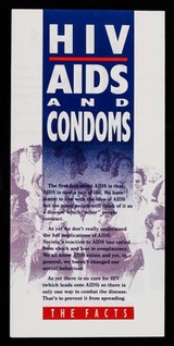 HIV, AIDS and condoms : the facts / Durex Information Service for Sexual Health.