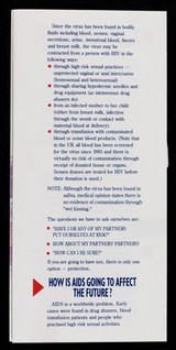 HIV, AIDS and condoms : the facts / Durex Information Service for Sexual Health.