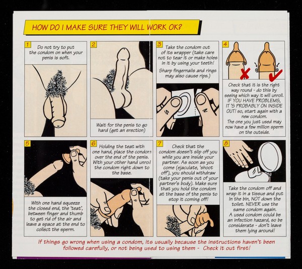 Roll with it! : a real guide to enjoying using condoms / Brook Publications.