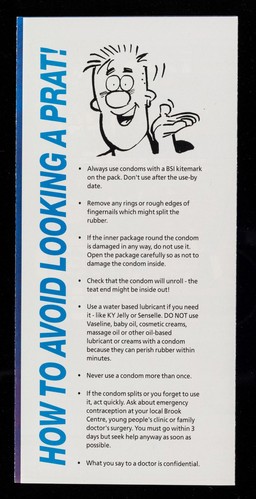 The cool lovers guide to slick condom use / Brook Publications.