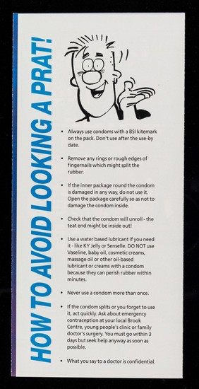 The cool lovers guide to slick condom use / Brook Publications.