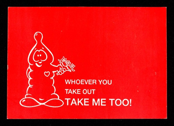 Whoever you take out take me too! / Coventry Youth Action, HIV awareness for young people, part of the HIV Network ; designed by L. Sheen.