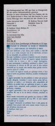 Durex : tried and trusted by millions of people world-wide, Durex is the world's leading condom brand / SSL International.