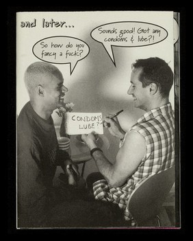 Tales of gay sex. 16, Let those fingers do the talking... / Terrence Higgins Trust, Deaf MESMAC.